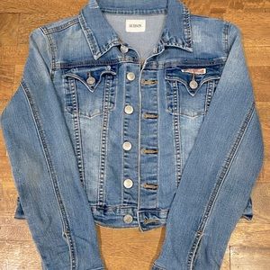 Kids jean jacket size M